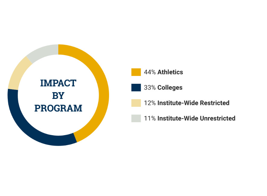 impact by program chart