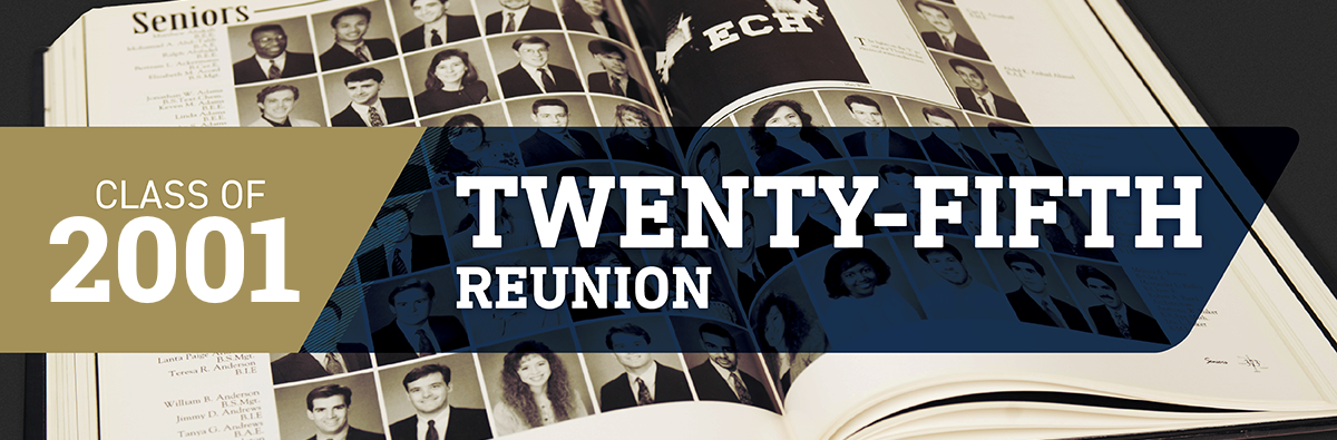 class of 2001 banner